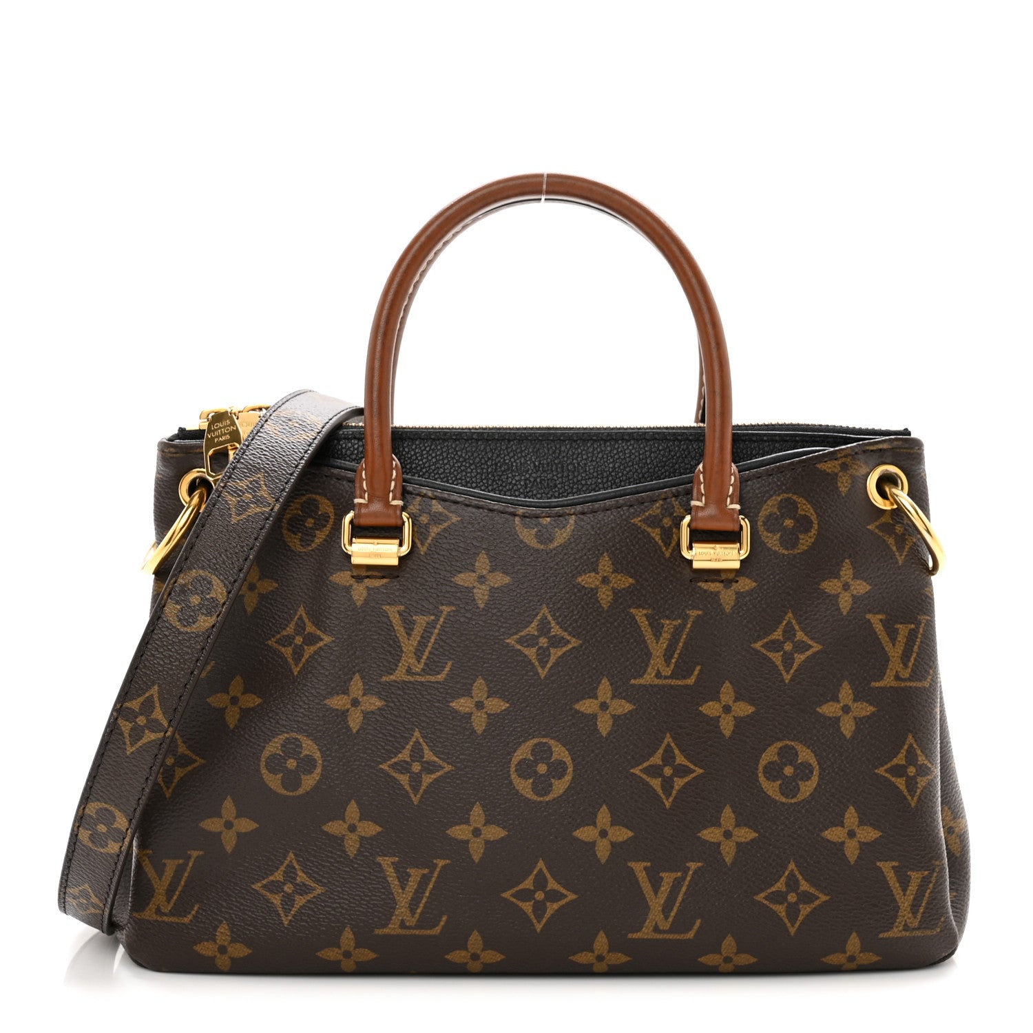 Louis Vuitton LOUIS VUITTON Monogram Pallas BB Black 1 of 9