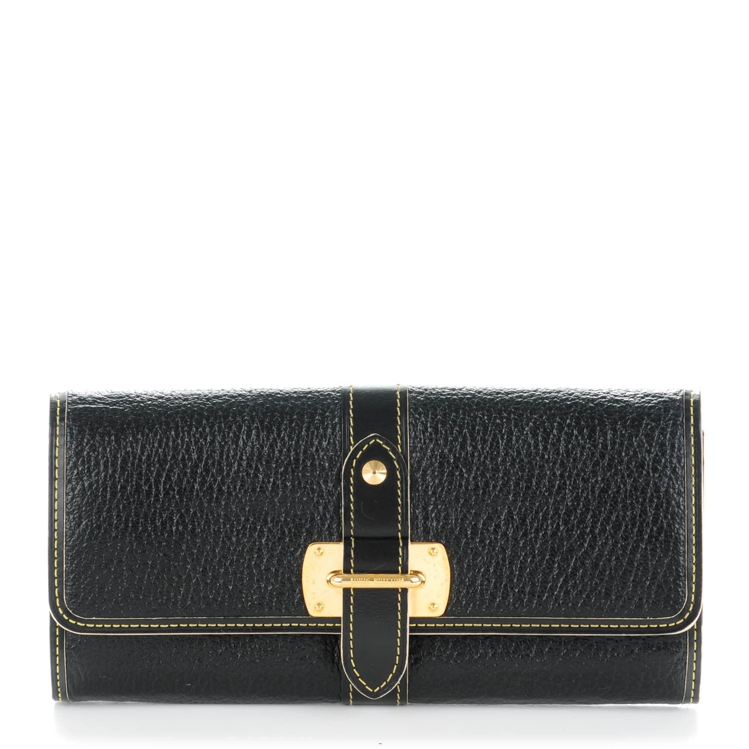 Louis Vuitton Suhali Le Favori Wallet Black 1 of 7