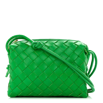 Bottega Veneta Nappa Intrecciato Mini Loop Camera Bag Parakeet 1 of 11