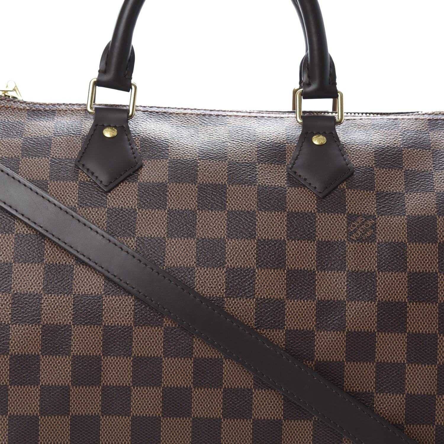 Louis Vuitton Damier Ebene Speedy Bandouliere 30 10 of 10