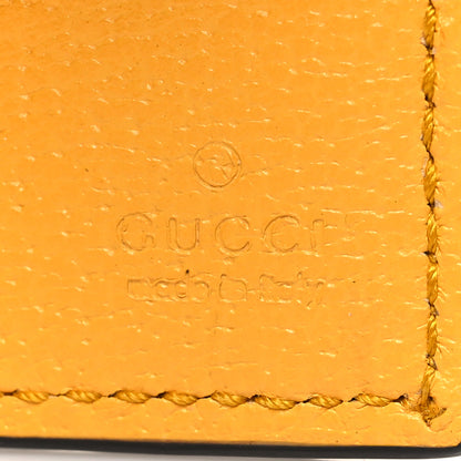 Gucci GG Supreme Monogram Flora Textured CalfskinWeb Ophidia Passport Case Beige Ebony Multicolor Crop 6 of 8