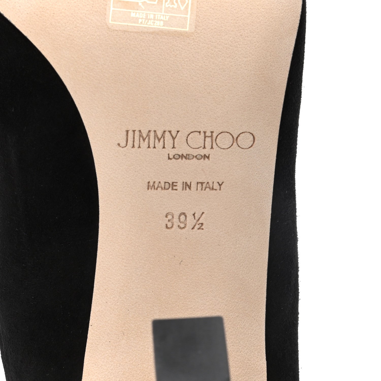 Jimmy Choo Suede Maiara 90 Ankle Boots 39.5 Black 7 of 9