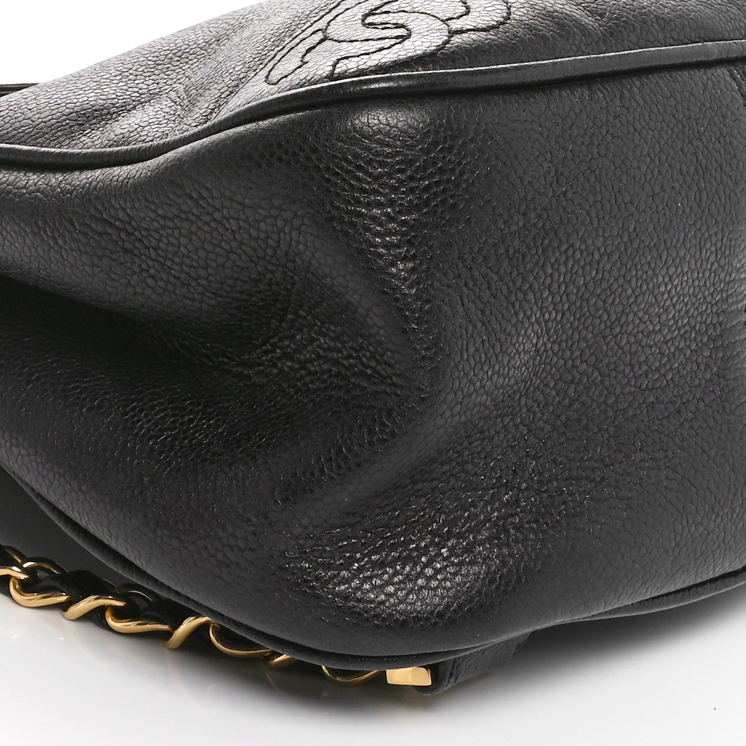 Chanel Caviar CC Backpack Black 8 of 10