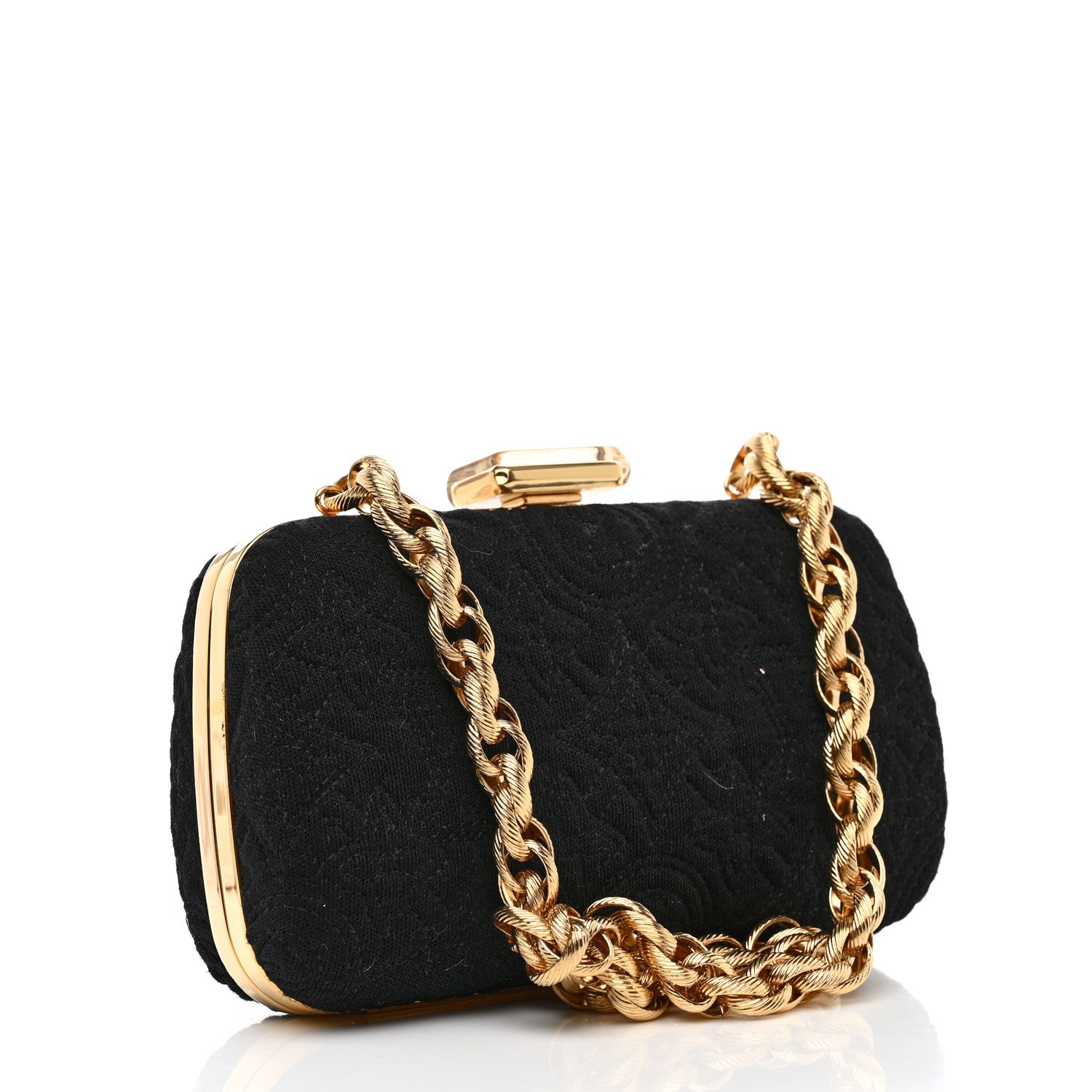 Louis Vuitton Jersey Monogram Motard Minaudiere Clutch Black 3 of 8