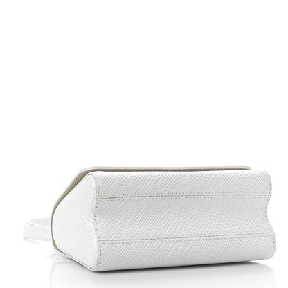 Louis Vuitton Epi Twist Shoulder Bag PM White 4 of 9