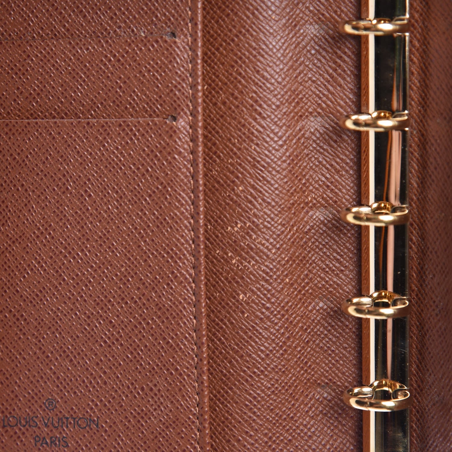 Louis Vuitton Monogram Small Ring Agenda 8 of 8