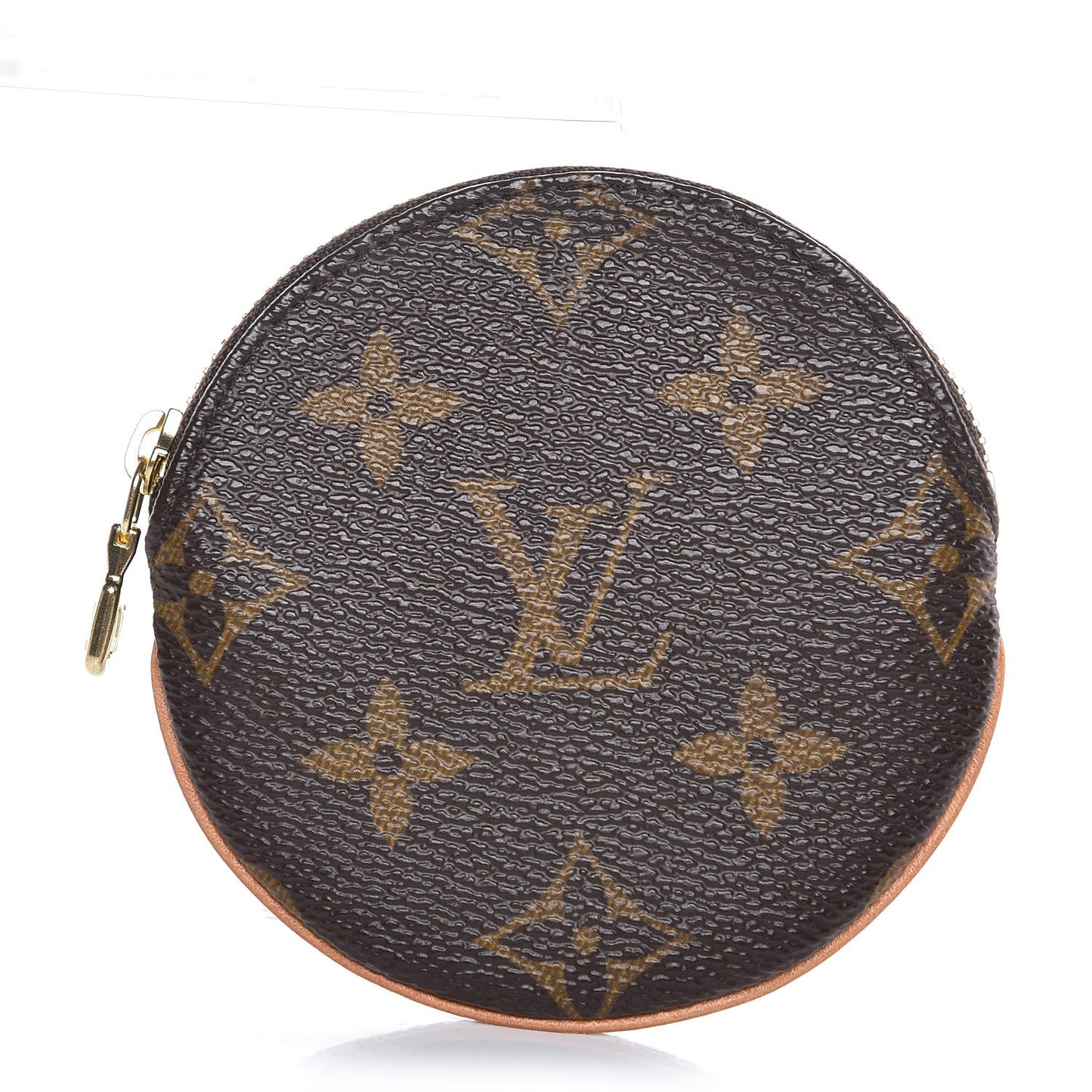 Monogram Round Coin Purse