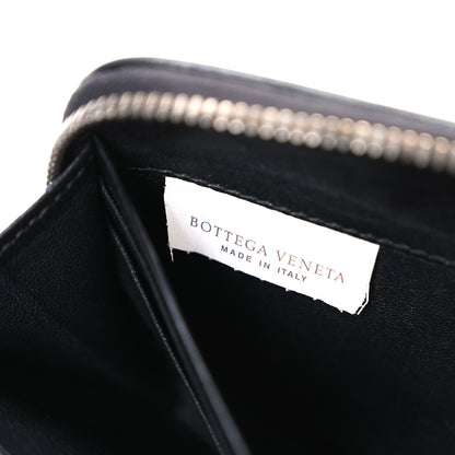Bottega Veneta Nappa Intrecciato Zip Around Wallet Black 7 of 8