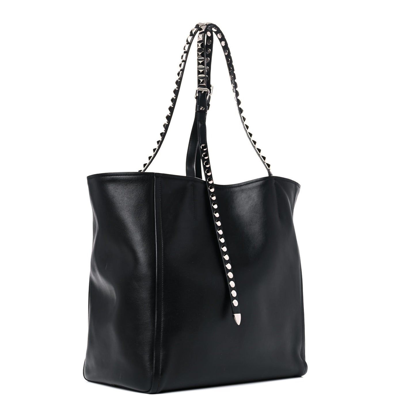 Grace Lux Studded Large Concept Shopper Tote Black