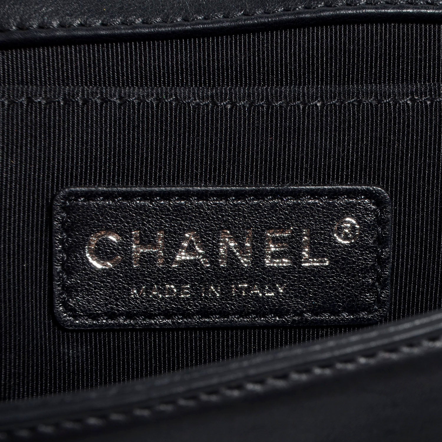 Chanel Calfskin Medium Boy Flap Black 7 of 8