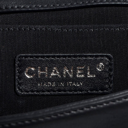 Chanel Calfskin Medium Boy Flap Black 7 of 8