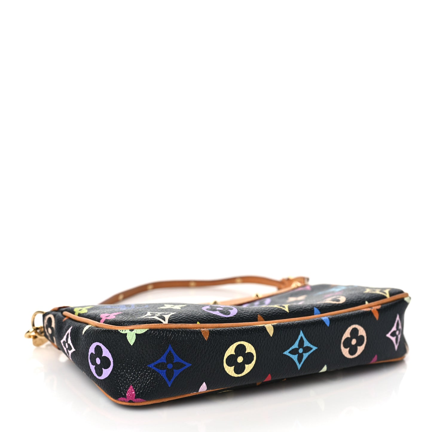 Monogram Multicolor Pochette Accessories Black