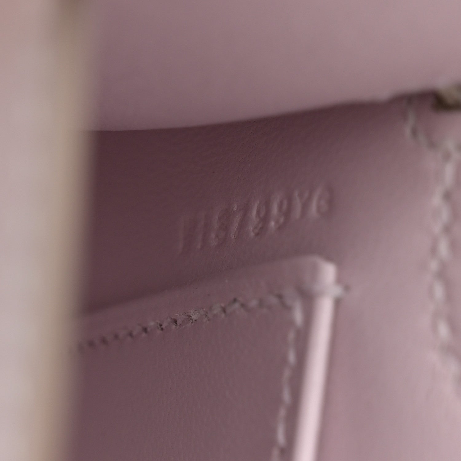Hermes Epsom Horseshoe Mini Kelly Sellier 20 Mauve Pale Craie 7 of 11