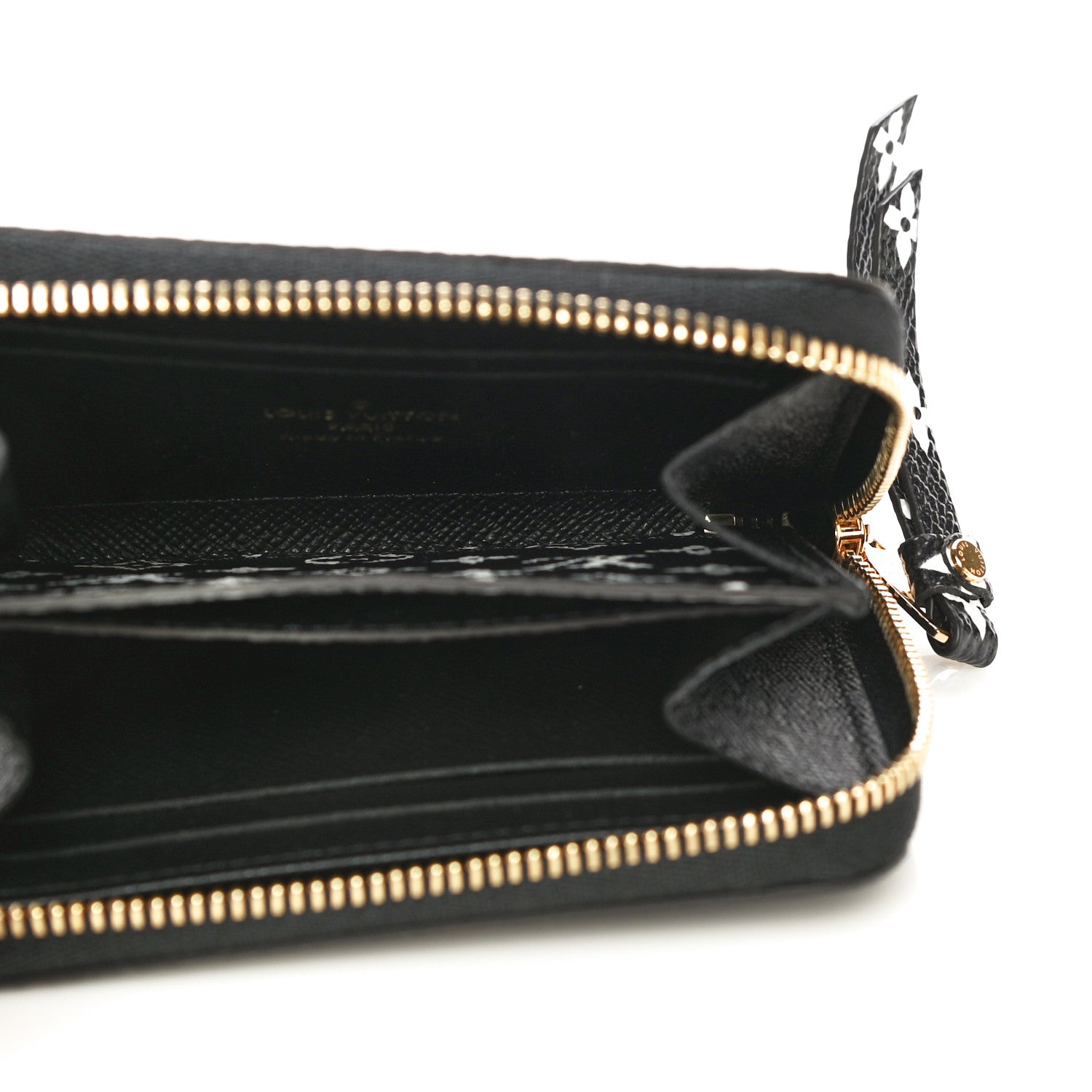 Louis Vuitton Monogram Giant Jungle Zippy Coin Purse Black 5 of 10