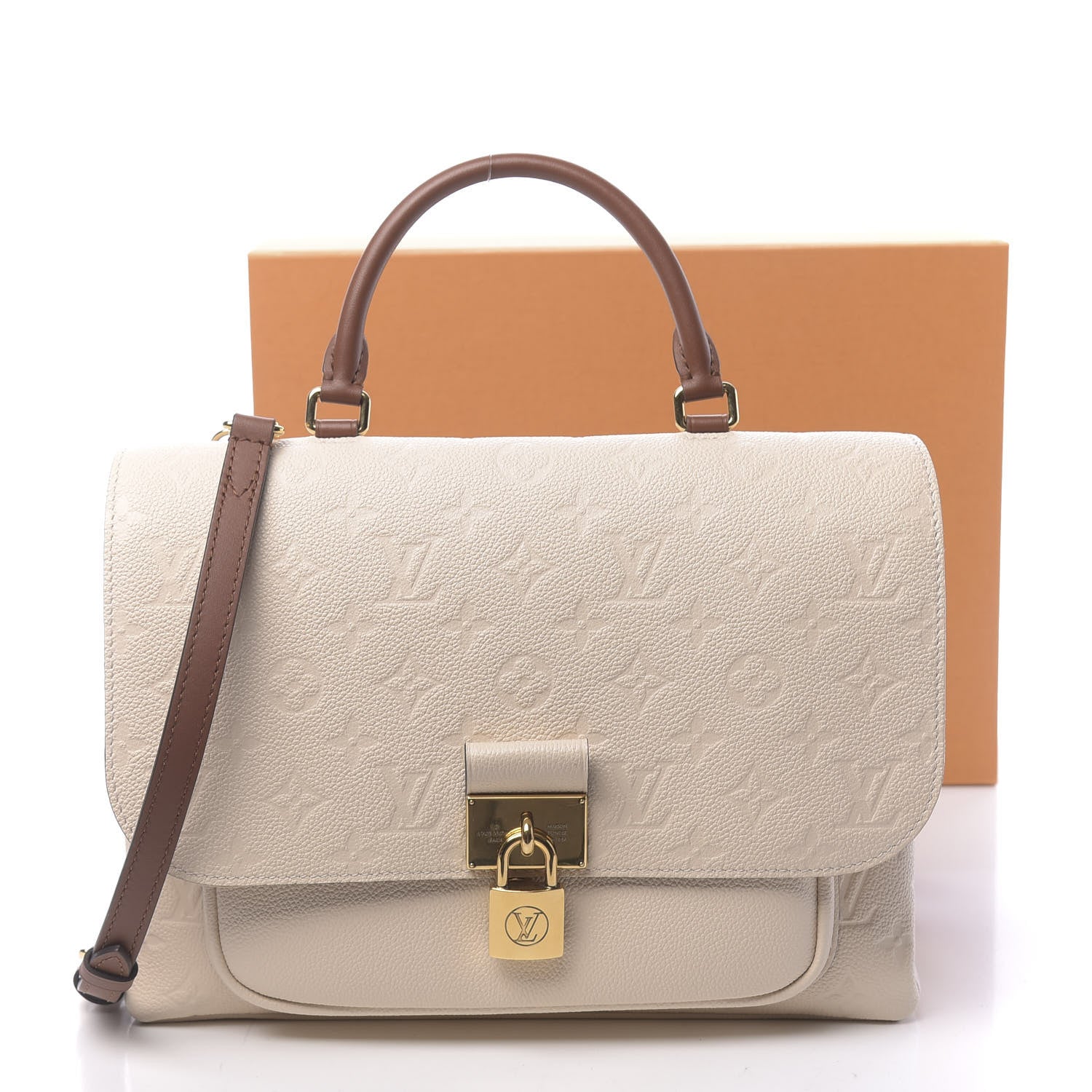 Louis Vuitton Empreinte Marignan Creme Caramel 14 of 14