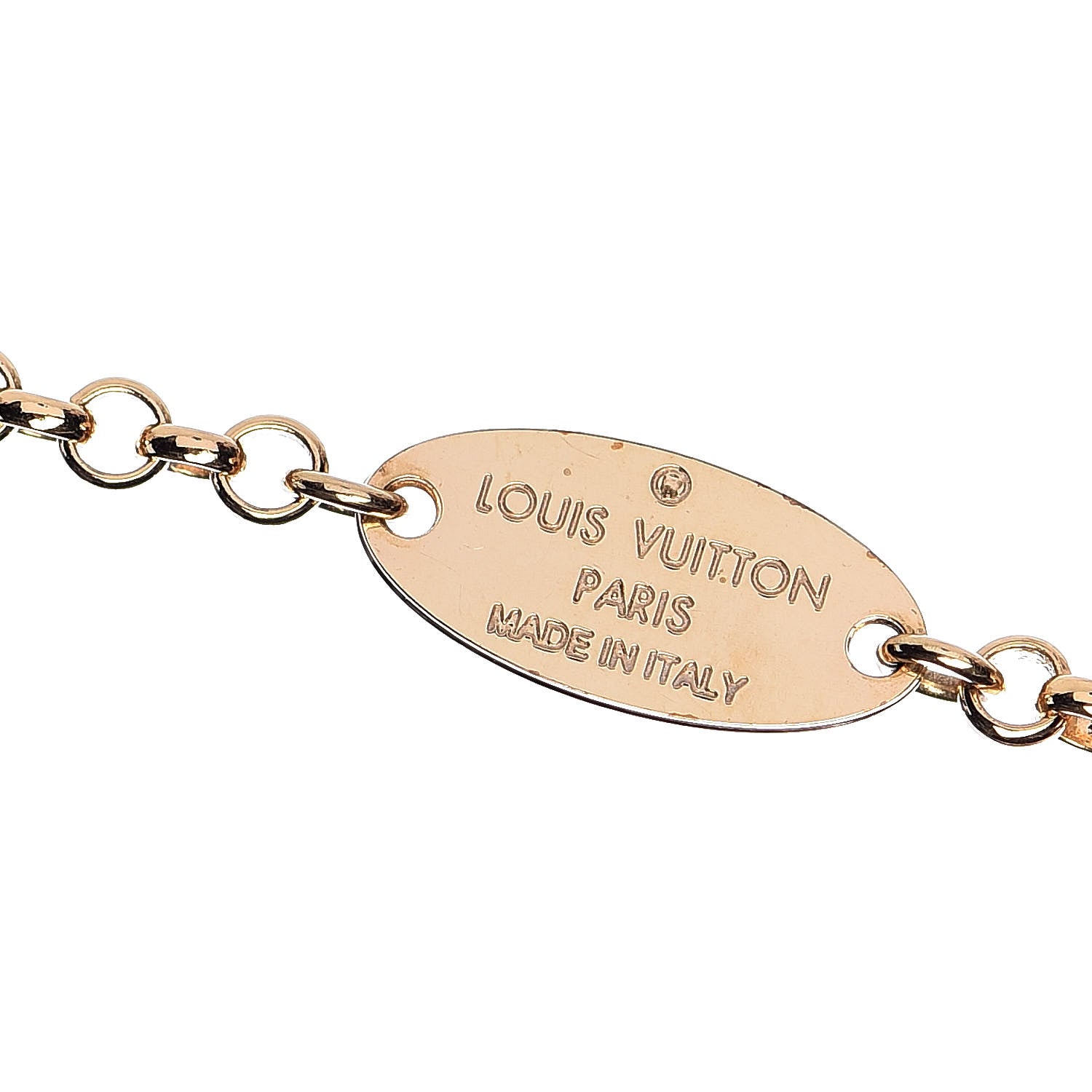Louis Vuitton Pearlygram Supple Necklace Gold 5 of 5