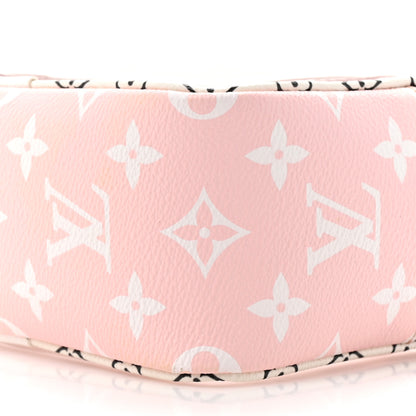 Louis Vuitton Monogram Giant Beach Pouch Rouge 8 of 10