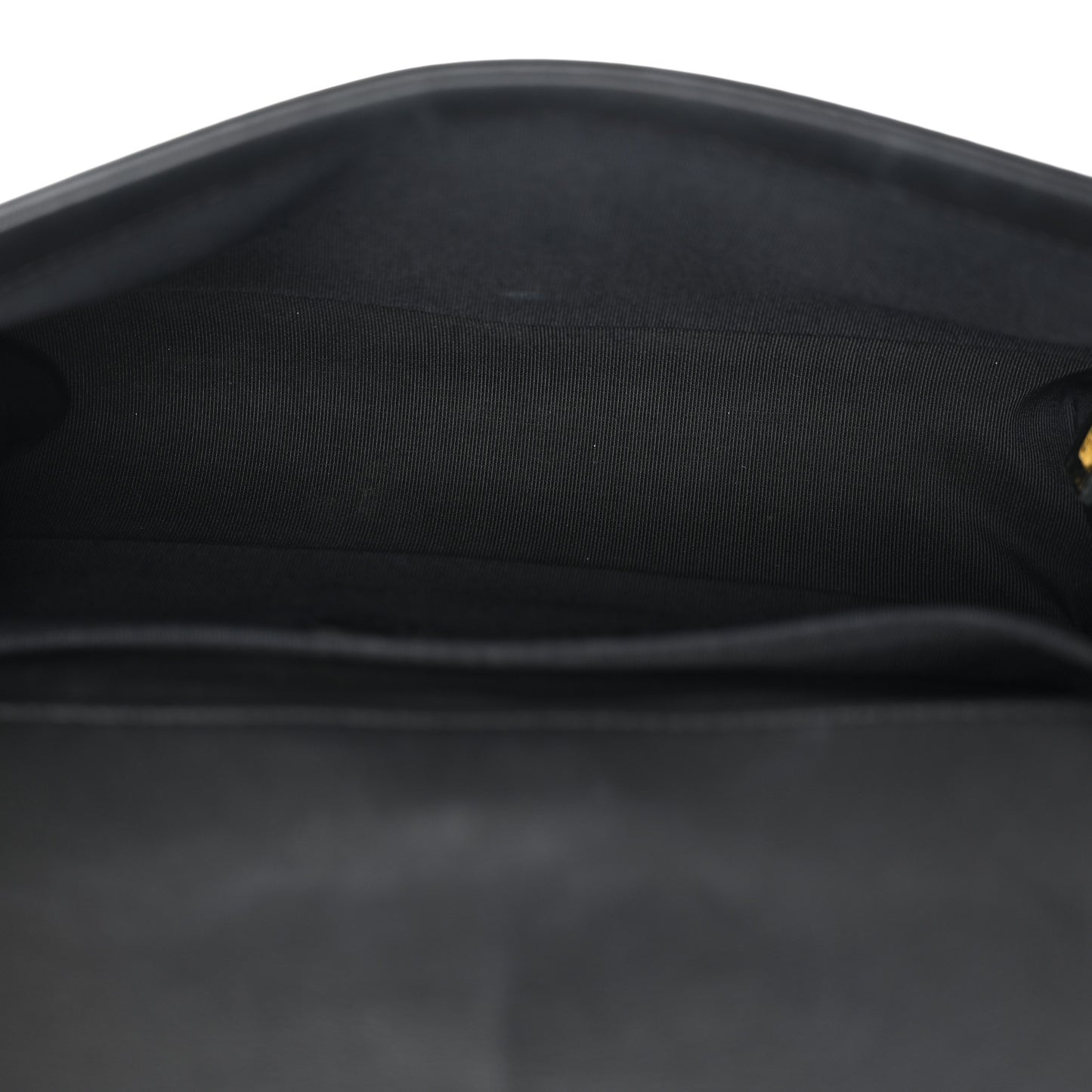 Calfskin Quilted Medium Boy Flap Black