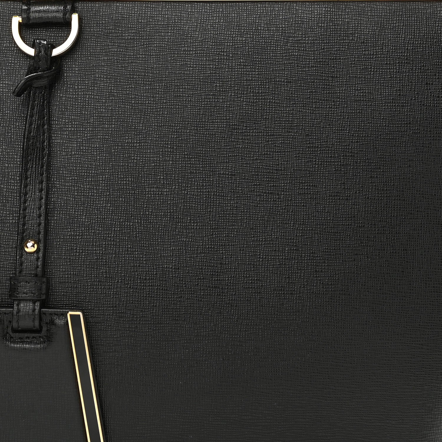 Fendi Vitello Elite Regular 2Jours Tote Black 8 of 10