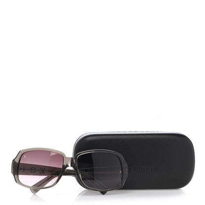 Louis Vuitton Obsession GM Z0072W Sunglasses Purple Glitter 8 of 8