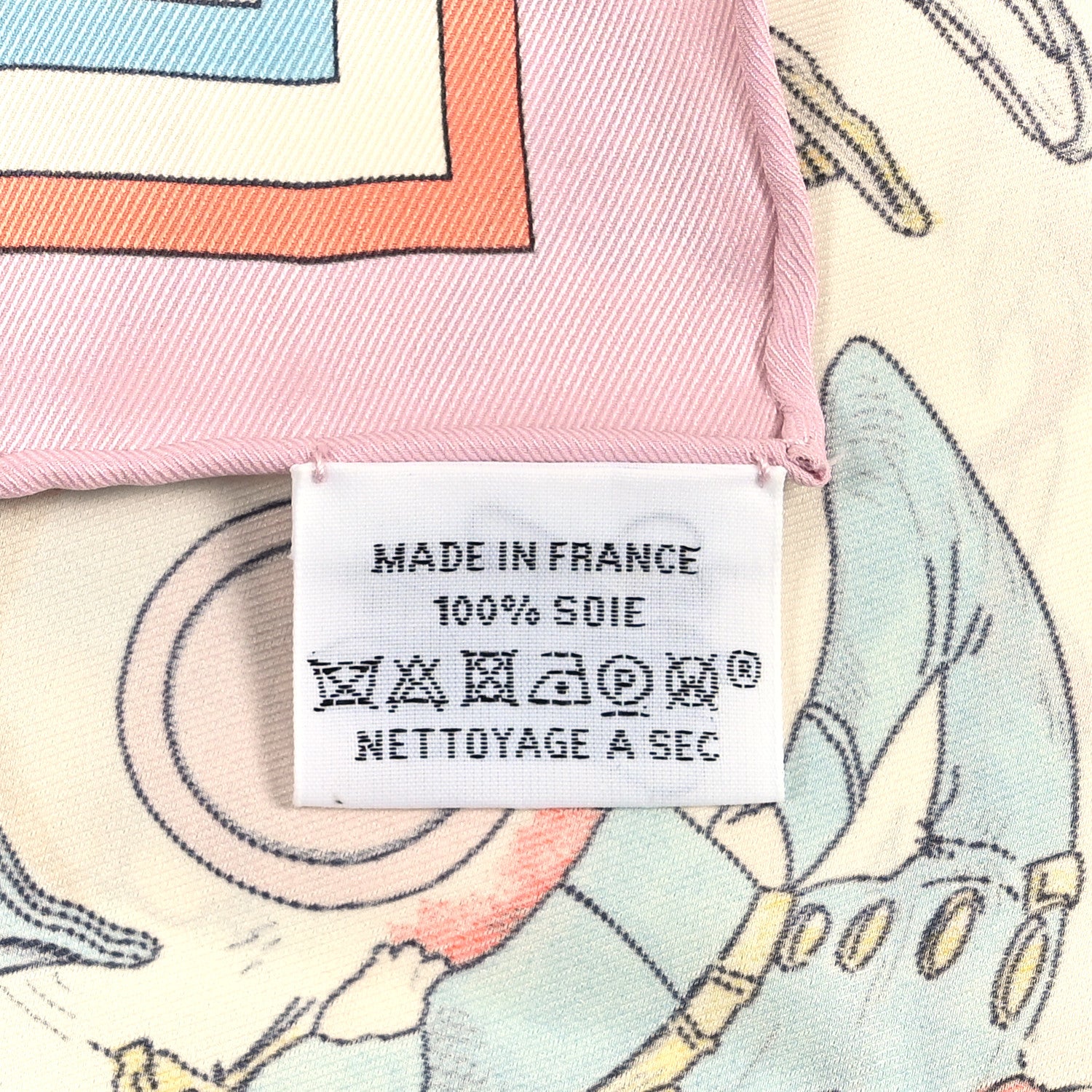 Hermes Silk Les Anamorphoses Scarf 70 3 of 3