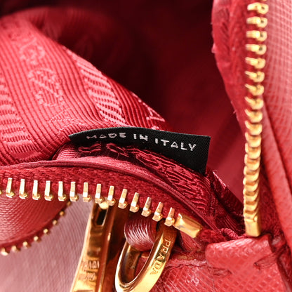 Prada Saffiano Mini Camera Crossbody Fuoco 8 of 16
