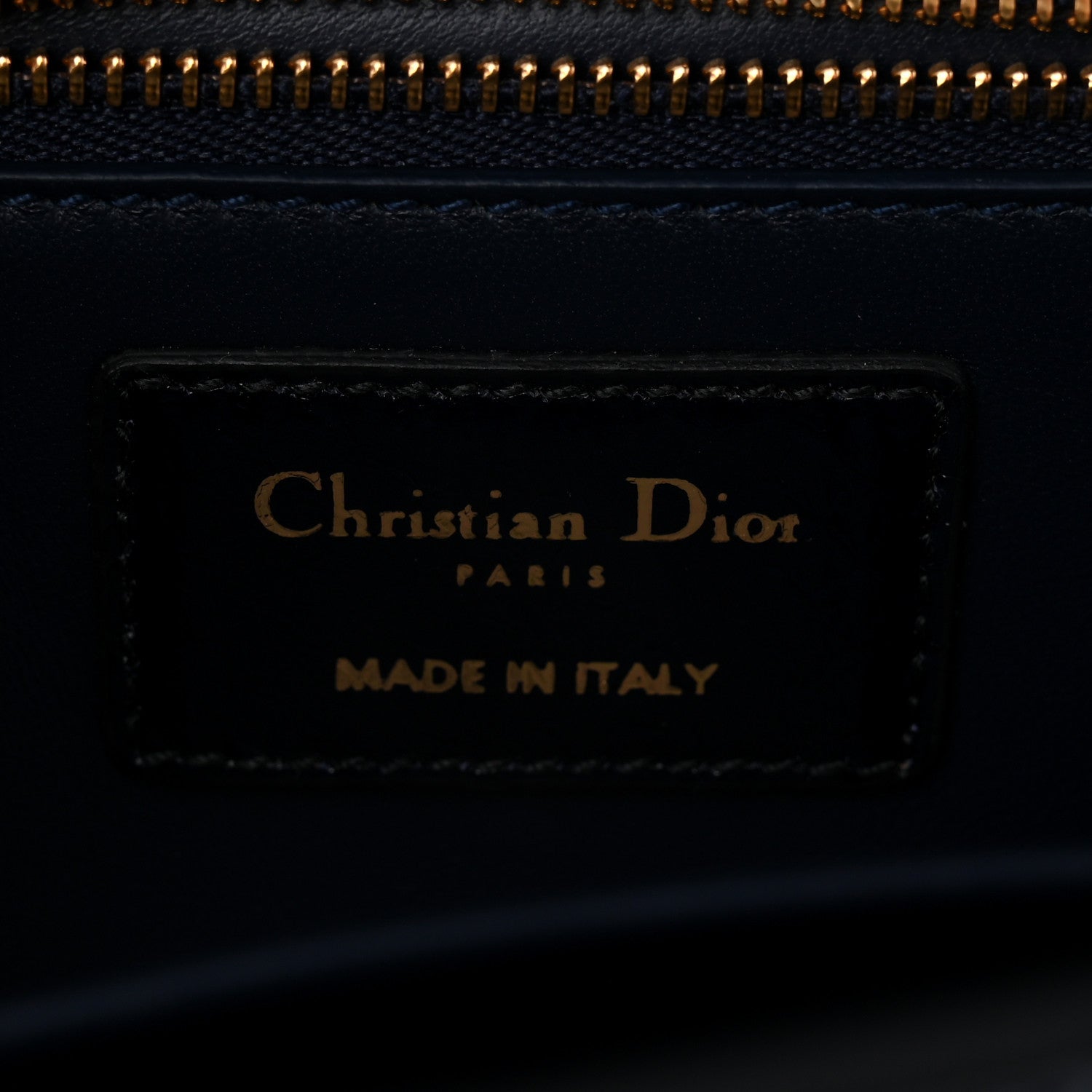 Christian Dior Snakeskin 30 Montaigne Flap Bag Blue 6 of 9