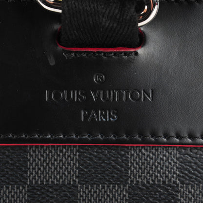 Louis Vuitton Damier Graphite Christopher PM Red 6 of 8
