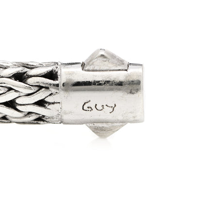 John Hardy Sterling Silver Diamond 7.5mm Classic Chain Bracelet 4 of 4