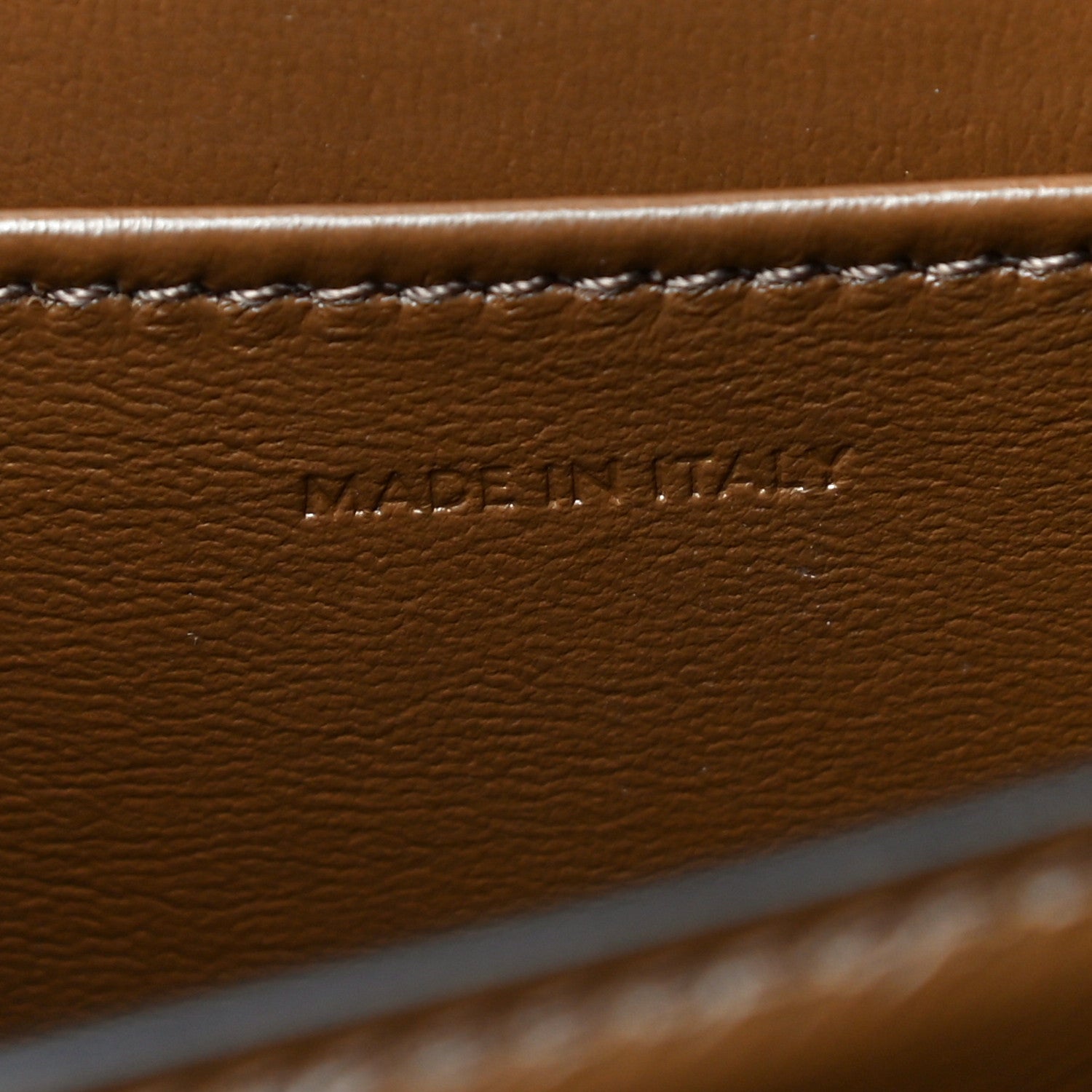 Celine Box Calfskin Teen Classic Box Flap Bag Camel 6 of 13