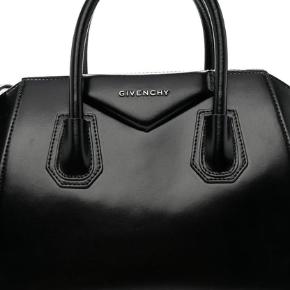 Givenchy Shiny Lord Calfskin Small Antigona Black 8 of 10