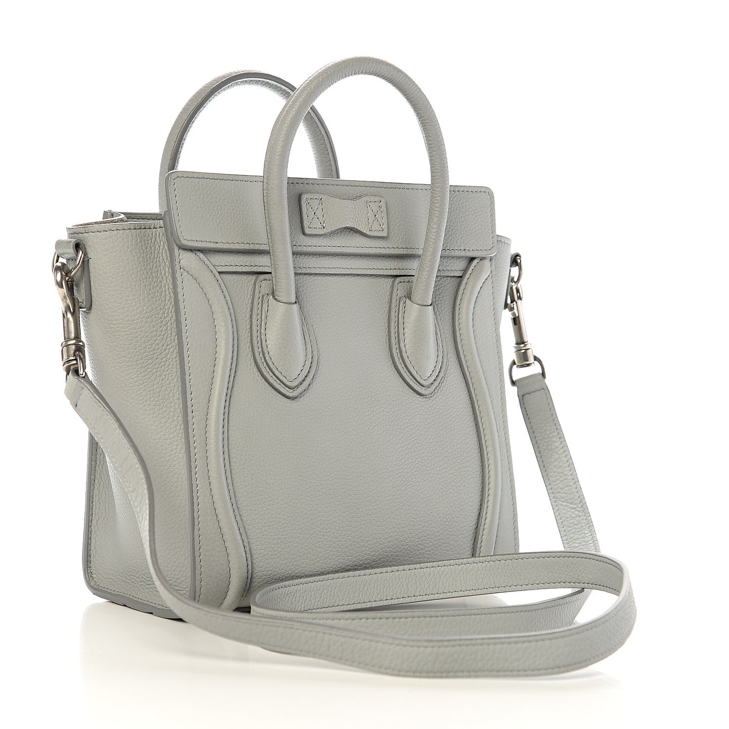 Drummed Calfskin Nano Luggage Lune