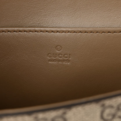 Gucci Senna GG Supreme Petite Mini GG Top Handle Shoulder Bag Beige Ebony 6 of 12