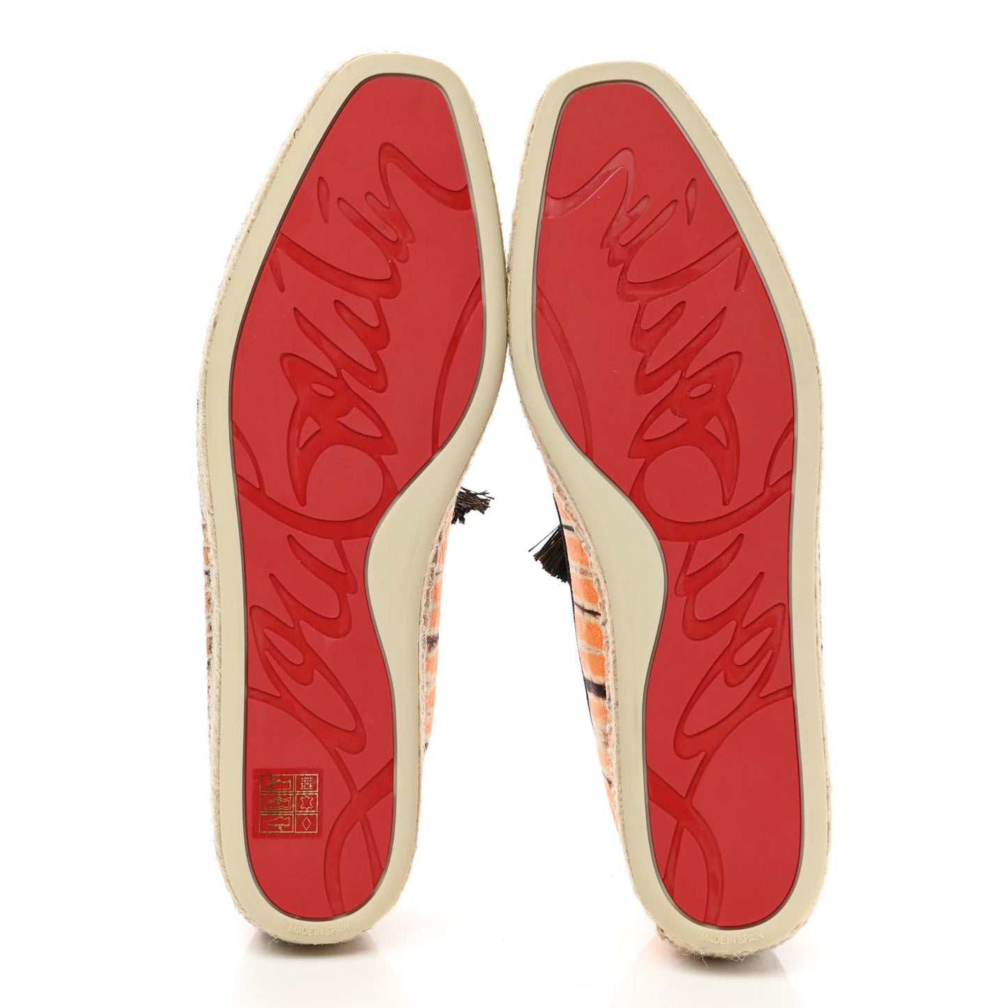 Canvas Mens Nanou Tassel Espadrilles 41 Yellow