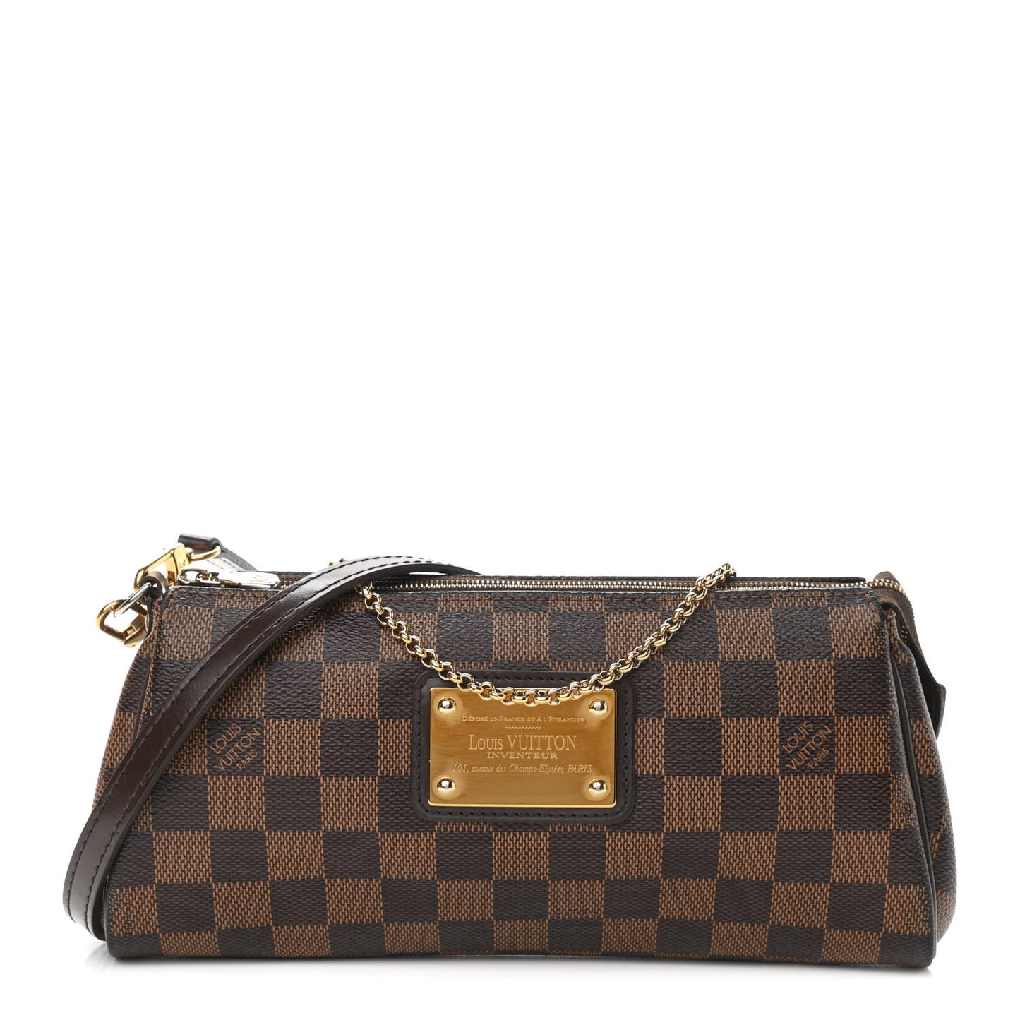 Damier Ebene Eva Clutch