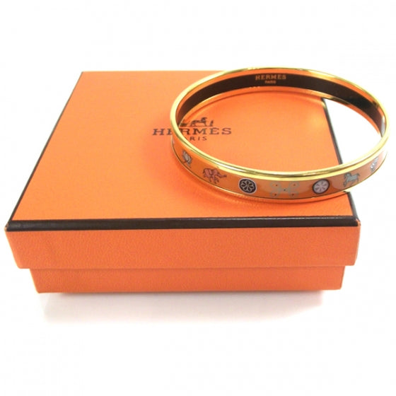 Enamel Narrow Bracelet Orange