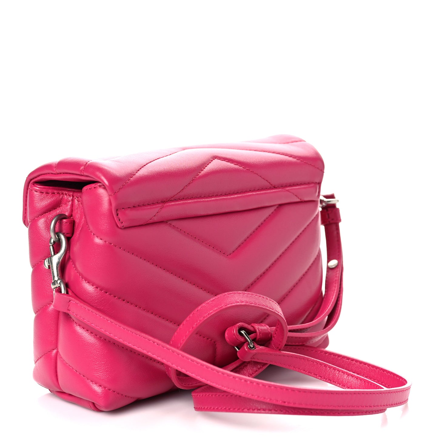 Calfskin Y Quilted Monogram Toy Loulou Crossbody Bag Freesia