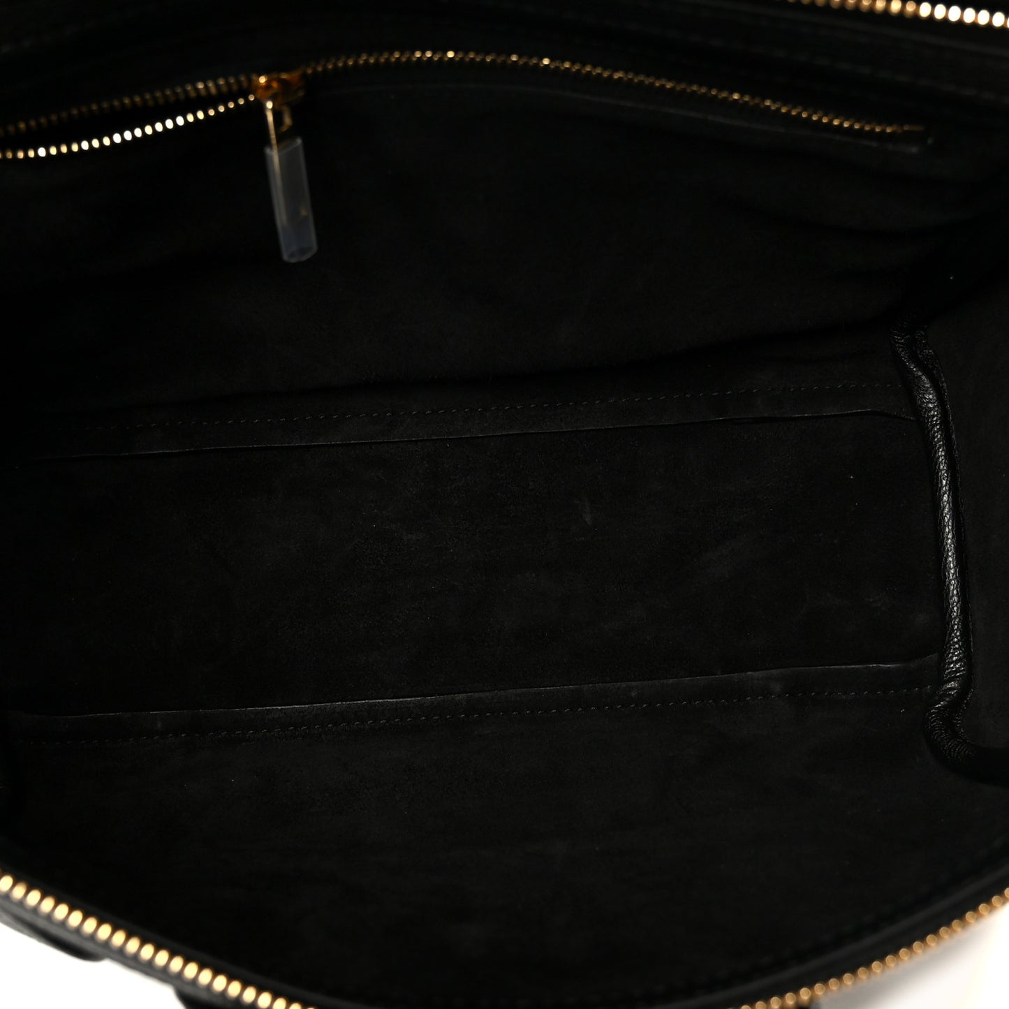 Grained Calfskin Little New Luggage Black