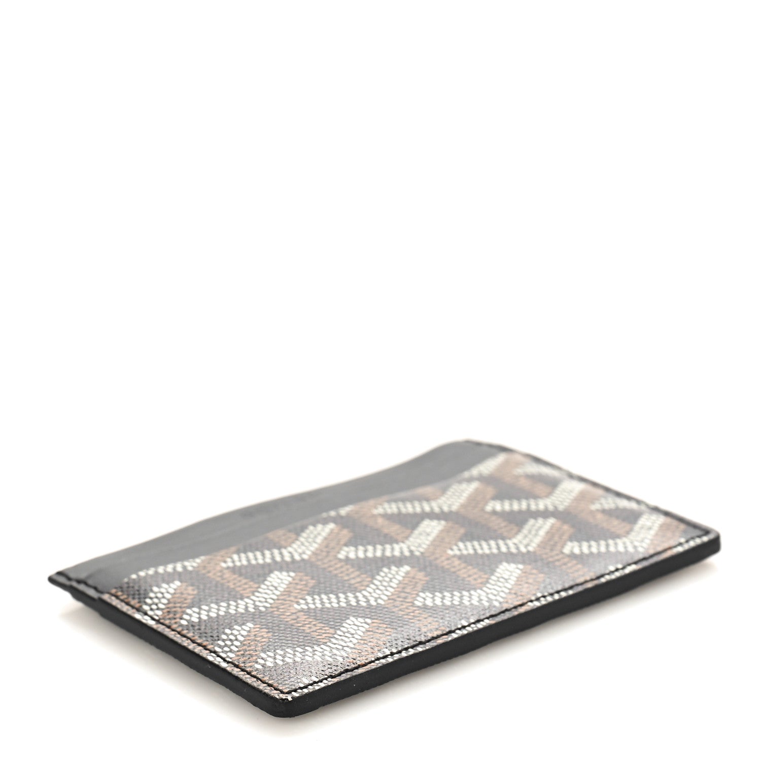 Goyard Goyardine Saint Sulpice Card Holder Black 5 of 7