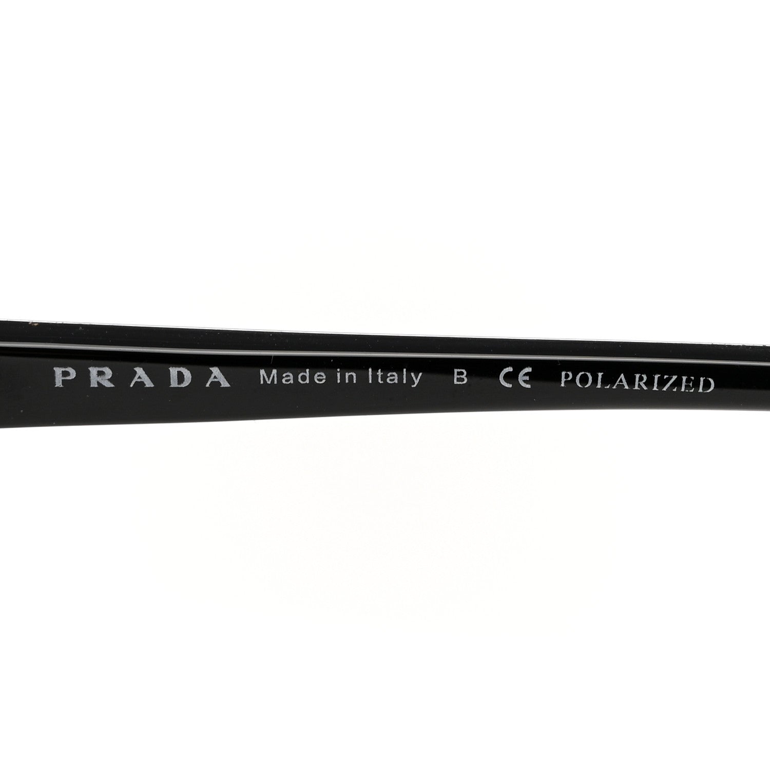 Prada Acetate Sunglasses SPR 01O Black 6 of 7