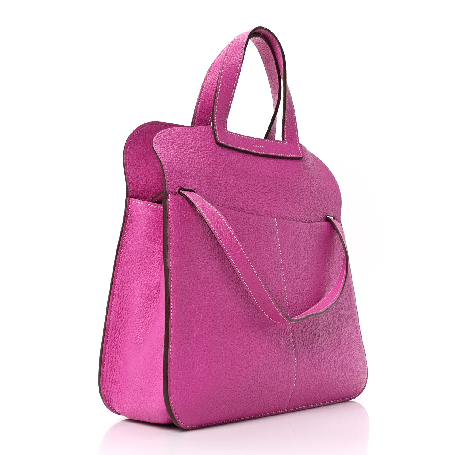 Hermes Taurillon Clemence Halzan 31 GM Magnolia 1770017 – FASHIONPHILE