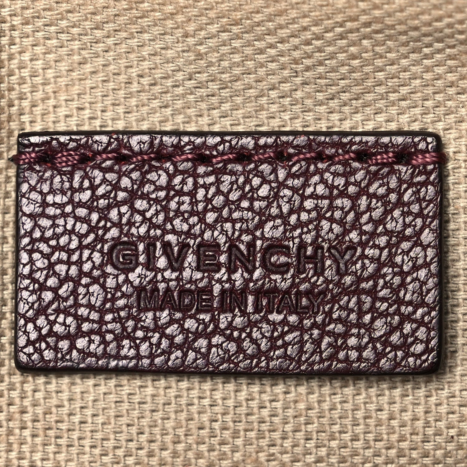 Givenchy Sugar Goatskin Antigona Pouch Burgundy 6 of 10