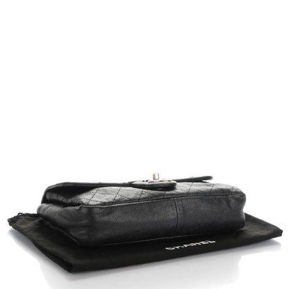 Chanel Caviar Quilted Medium Simply CC Flap Black 4 of 7