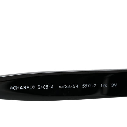 Chanel Acetate Square Sunglasses 5408-A Black 5 of 7