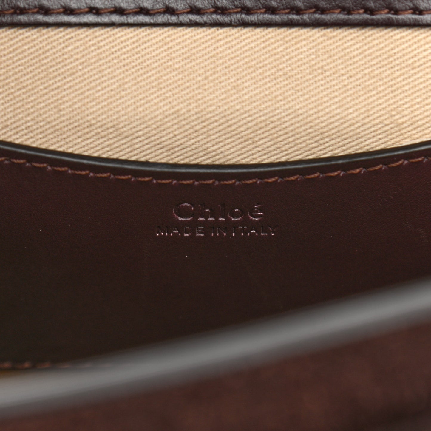 Calfskin Large Tess Bag Raisin