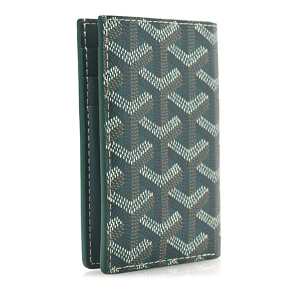 Goyard Goyardine Saint Pierre Card Holder Green 3 of 7