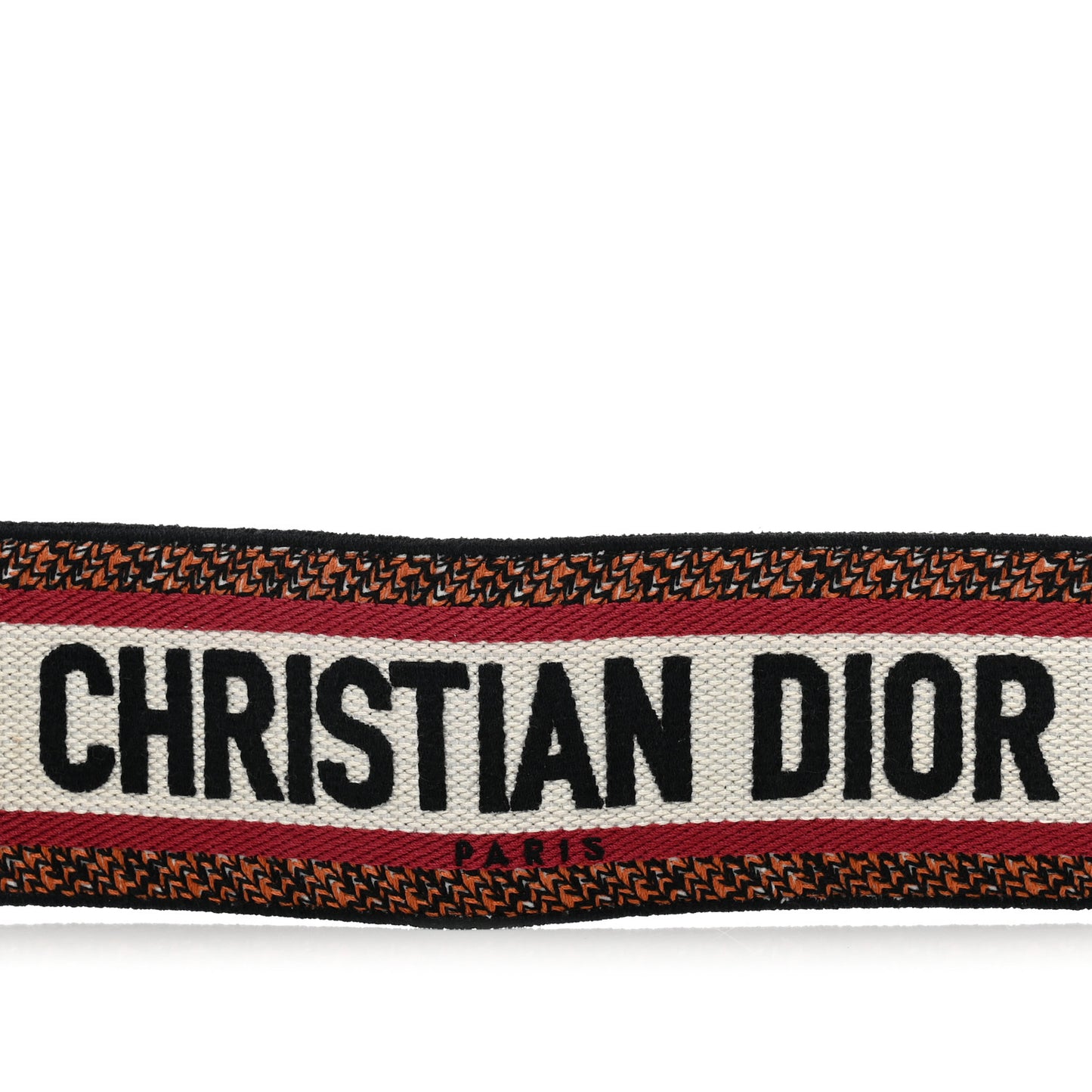 Canvas Embroidered Shoulder Strap Multicolor