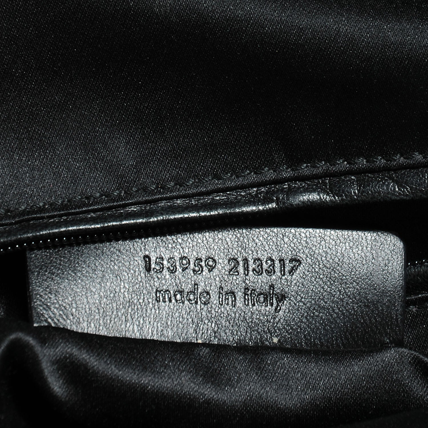 Saint Laurent Patent Croc Oversized Muse Black 7 of 14