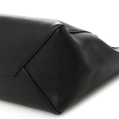 Celine Soft Grained Calfskin Small Belt Cabas Phantom Black 10 of 10