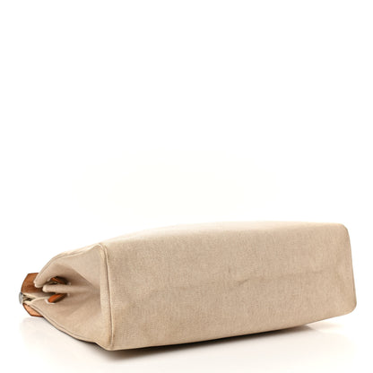 Hermes Vache Hunter Criss Viking Herbag a Dos Retourne Backpack Ecru Beige Naturel 4 of 16